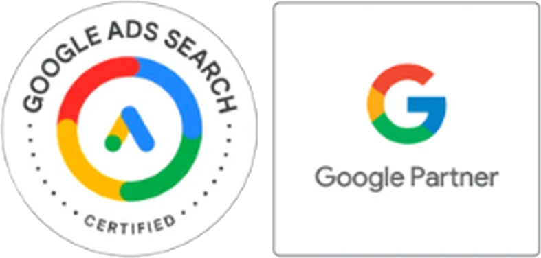 Google Partner agency and Google Ads Search certified